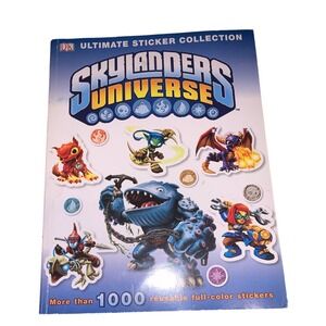 DK Ultimate Skylanders Universe Sticker Collection Book Over 1000 Stickers‎